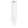 Zuma Line - Suspension filaire 7xG9/4W/230V doré