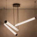Zuma Line – Suspension LED dimmable sur câble, 64 W (230 V), 2700–6500 K, noire, avec télécommande
