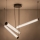 Zuma Line – Suspension LED dimmable sur câble, 64 W (230 V), 2700–6500 K, noire, avec télécommande