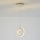 Zuma Line - Suspension LED dimmable sur câble LED/10W/230V dorée