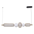 Zuma Line - Suspension LED dimmable sur câble LED/27W/230V 3000-5700K doré + télécommande