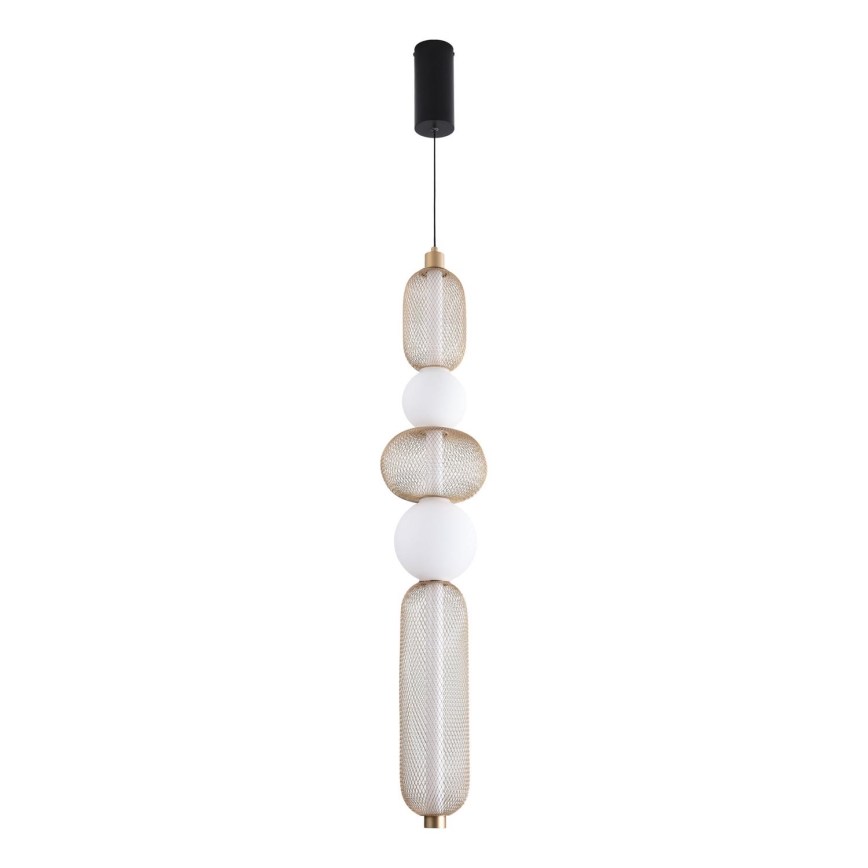 Zuma Line - Suspension LED dimmable sur câble LED/27W/230V 3000-5700K dorée + télécommande