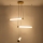 Zuma Line - Suspension LED gradable sur câbles LED/64W/230V 2700-6500K dorée + télécommande