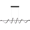 Zuma Line - Suspension LED sur câble, 60 W, 230 V, noir