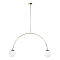 Zuma Line - Suspension sur câble 2xE14/10W/230V dorée