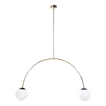Zuma Line - Suspension sur câble 2xE14/10W/230V dorée