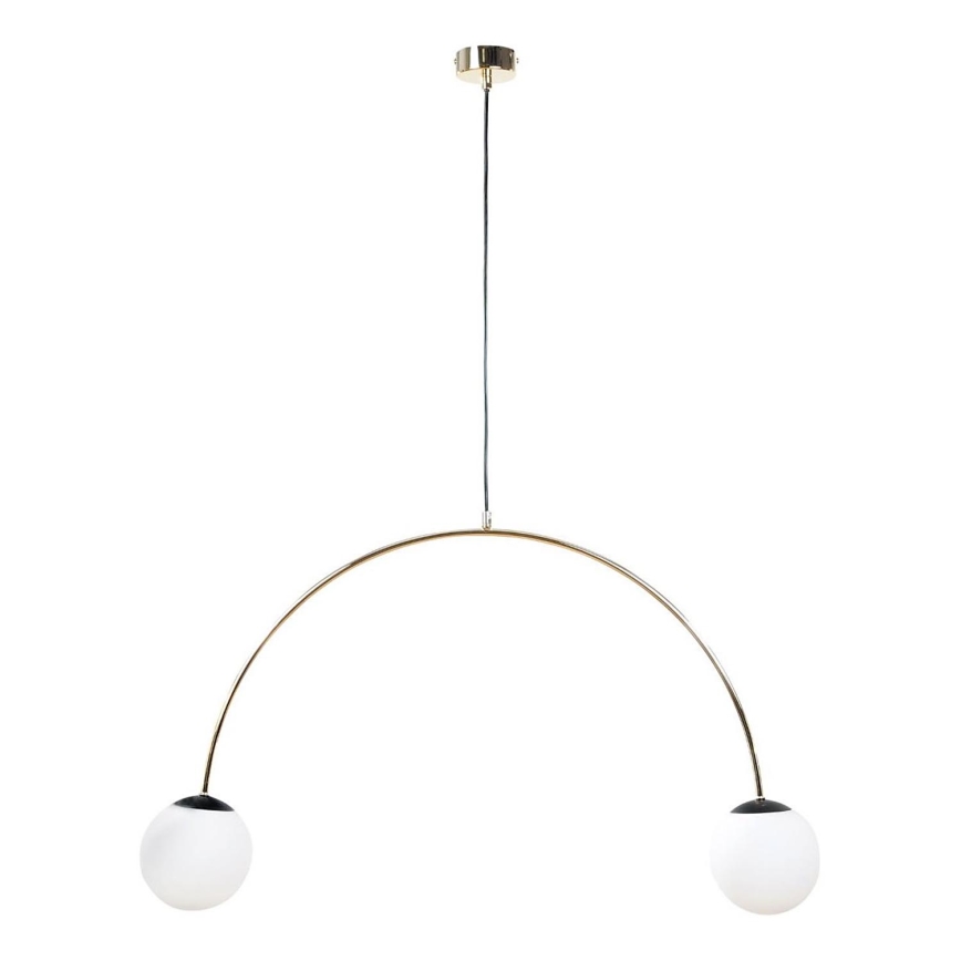 Zuma Line - Suspension sur câble 2xE14/10W/230V dorée