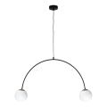 Zuma Line - Suspension sur câble 2xE14/10W/230V noire