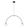 Zuma Line - Suspension sur câble 2xE14/10W/230V noire
