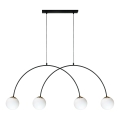 Zuma Line - Suspension sur câble 4xE14/10W/230V noir