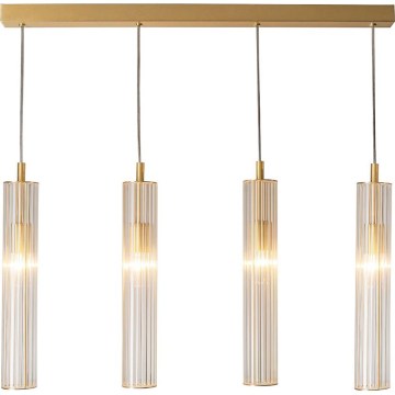 Zuma Line - Suspension sur câble 4xE14/7W/230V dorée