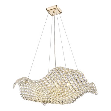 Zuma Line - Suspension sur câble 8xG9/42W/230V dorée